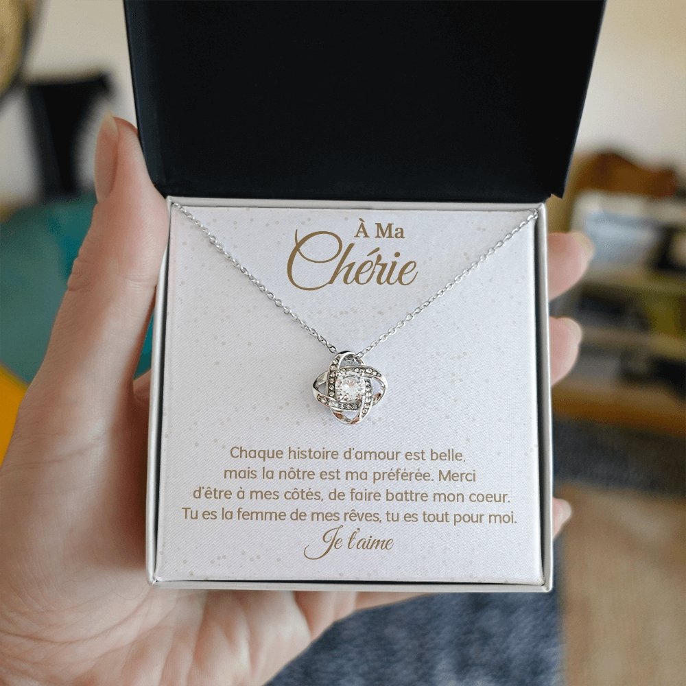 ETERNITY • Collier Déclaration d'amour Noeud d'Amour - Lehnaa