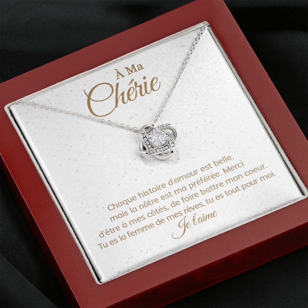 ETERNITY • Collier Déclaration d'amour Noeud d'Amour - Lehnaa
