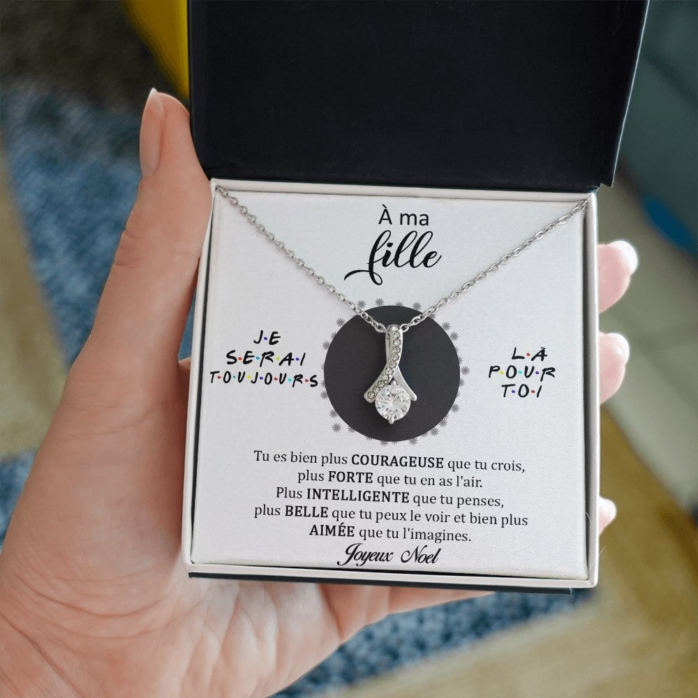 NOELENCHANTÉ • COLLIER JOYEUX NOËL MA FILLE Elixir - Lehnaa