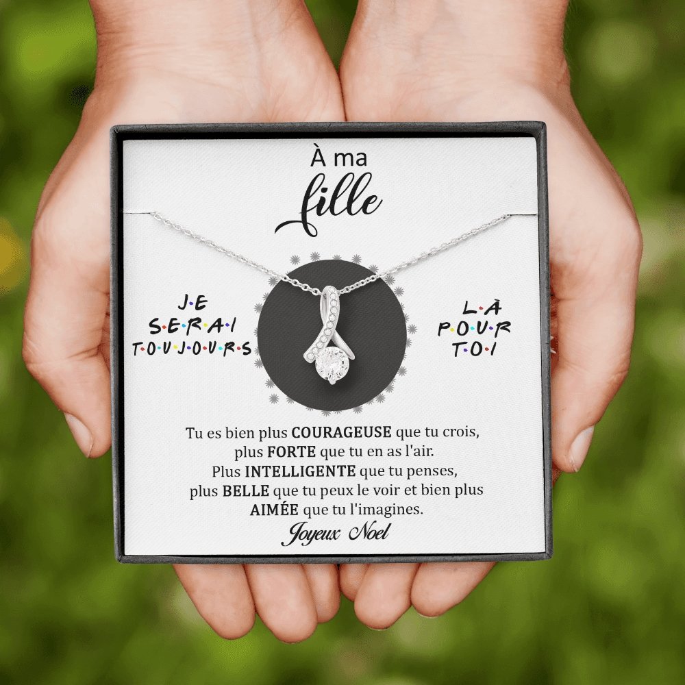 NOELENCHANTÉ • COLLIER JOYEUX NOËL MA FILLE Elixir - Lehnaa
