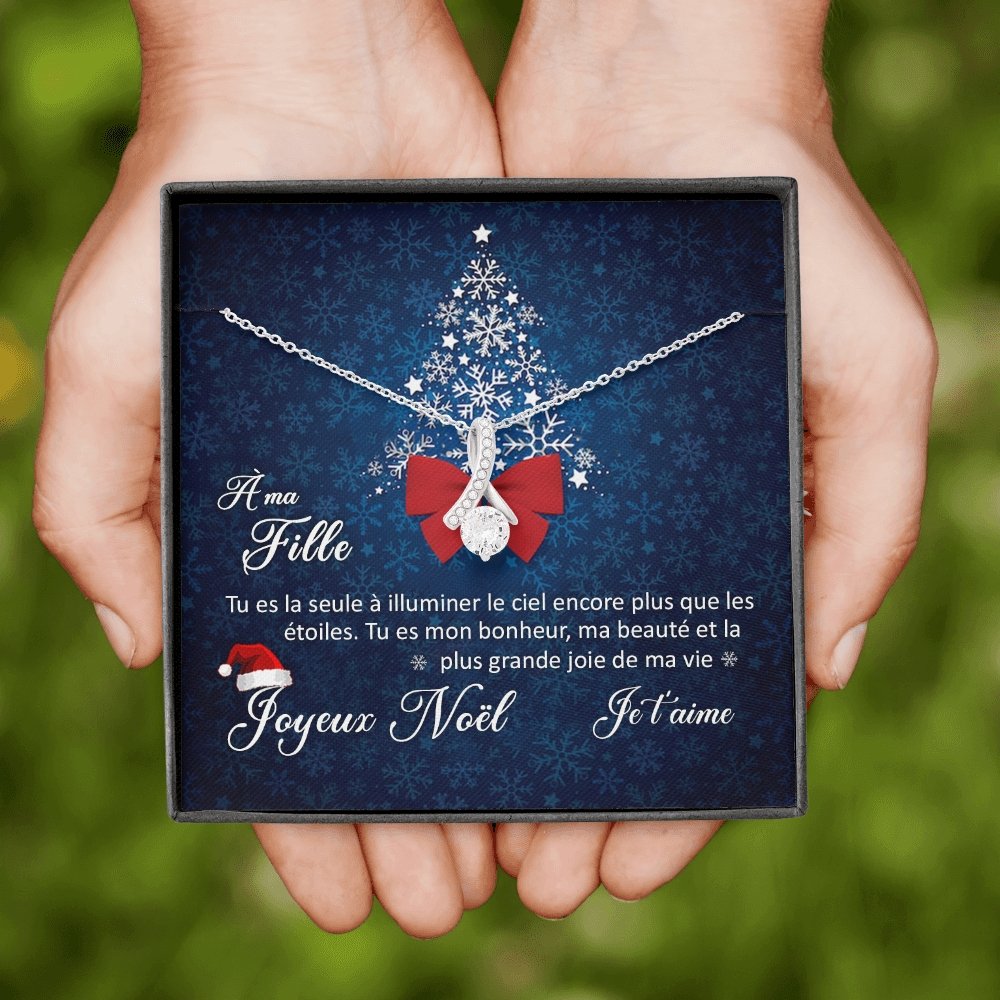 NOELENCHANTÉ • COLLIER JOYEUX NOËL MA FILLE Elixir - Lehnaa
