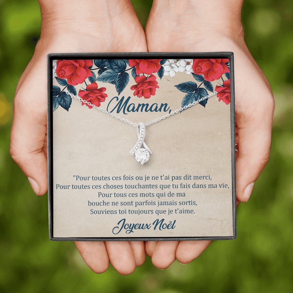NOELENCHANTÉ • COLLIER JOYEUX NOËL MAMAN Elixir - Lehnaa