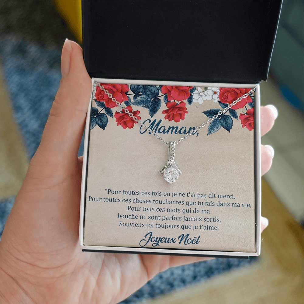 NOELENCHANTÉ • COLLIER JOYEUX NOËL MAMAN Elixir - Lehnaa