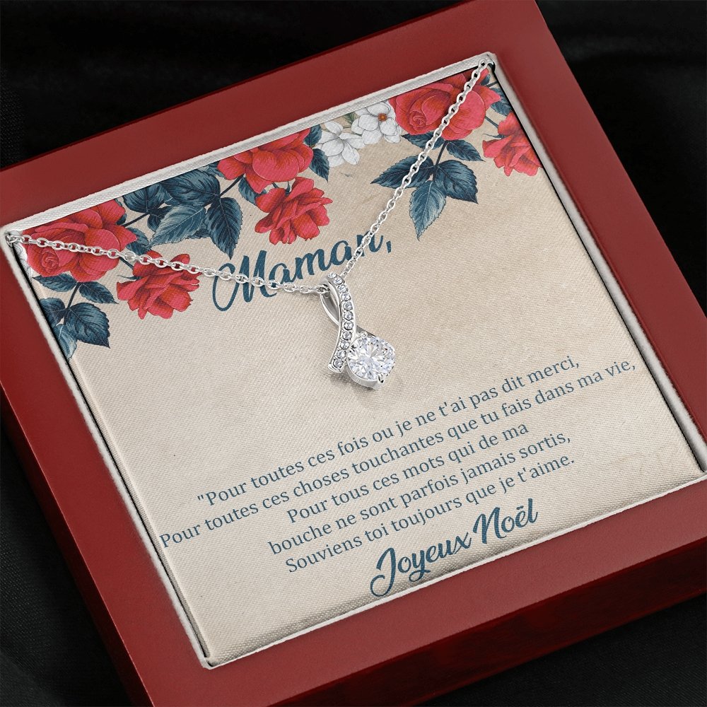 NOELENCHANTÉ • COLLIER JOYEUX NOËL MAMAN Elixir - Lehnaa
