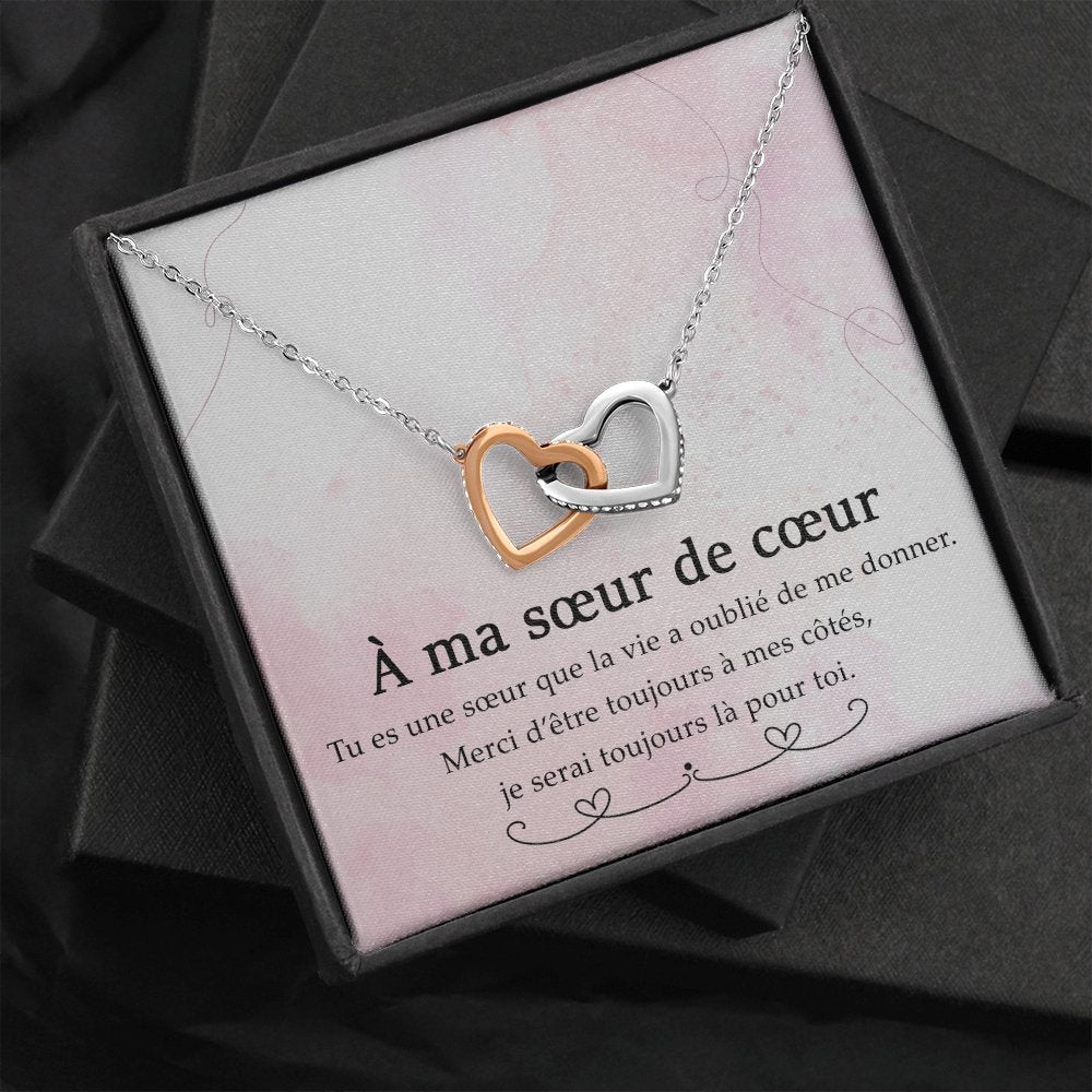 ONELOVE • Collier Meilleures Amies Double Cœur - Lehnaa