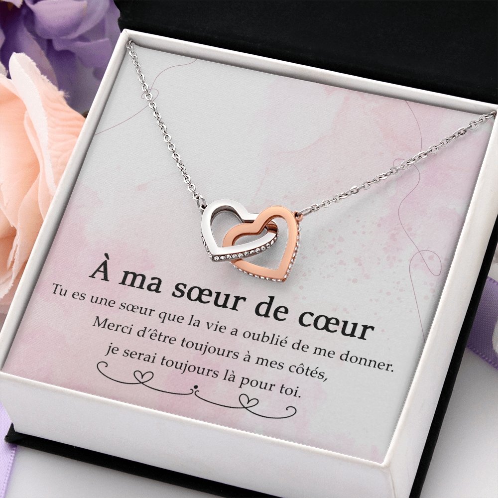 ONELOVE • Collier Meilleures Amies Double Cœur - Lehnaa