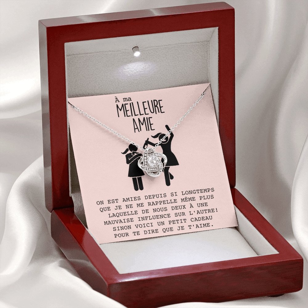 ONELOVE • Collier Meilleures Amies Noeud d'Amour - Lehnaa
