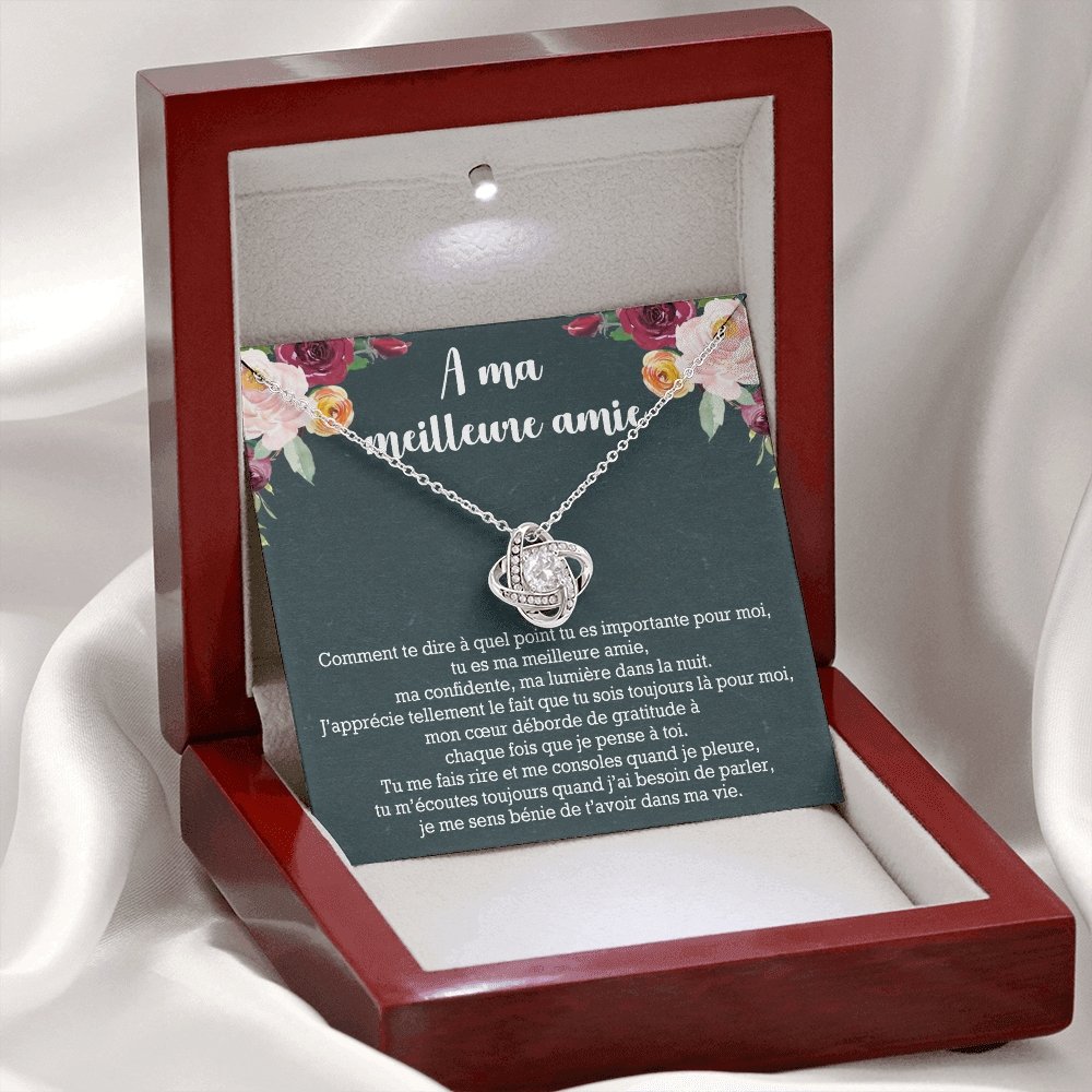 ONELOVE • Collier Meilleures Amies Noeud d'Amour - Lehnaa