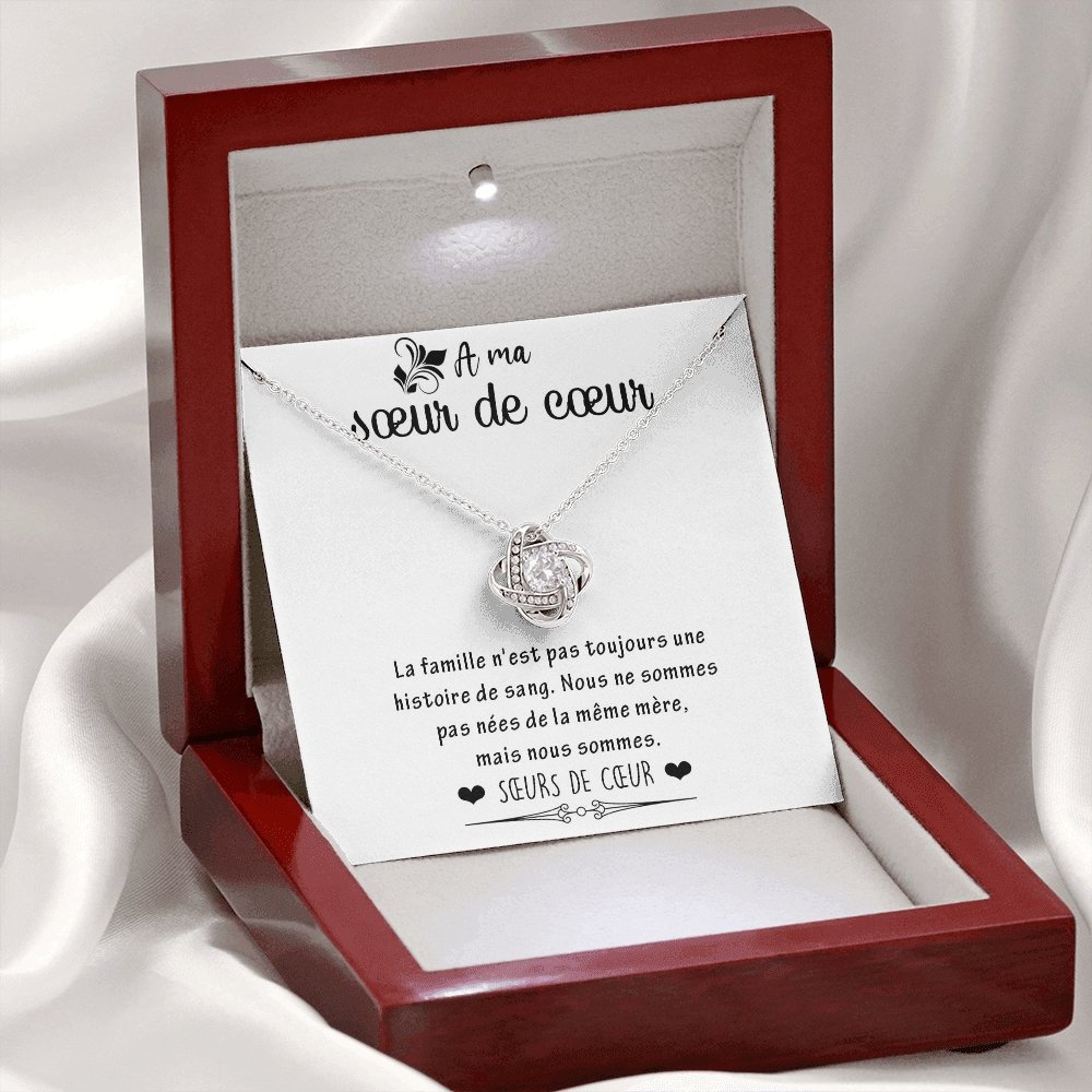 ONELOVE • Collier Meilleures Amies Noeud d'Amour - Lehnaa