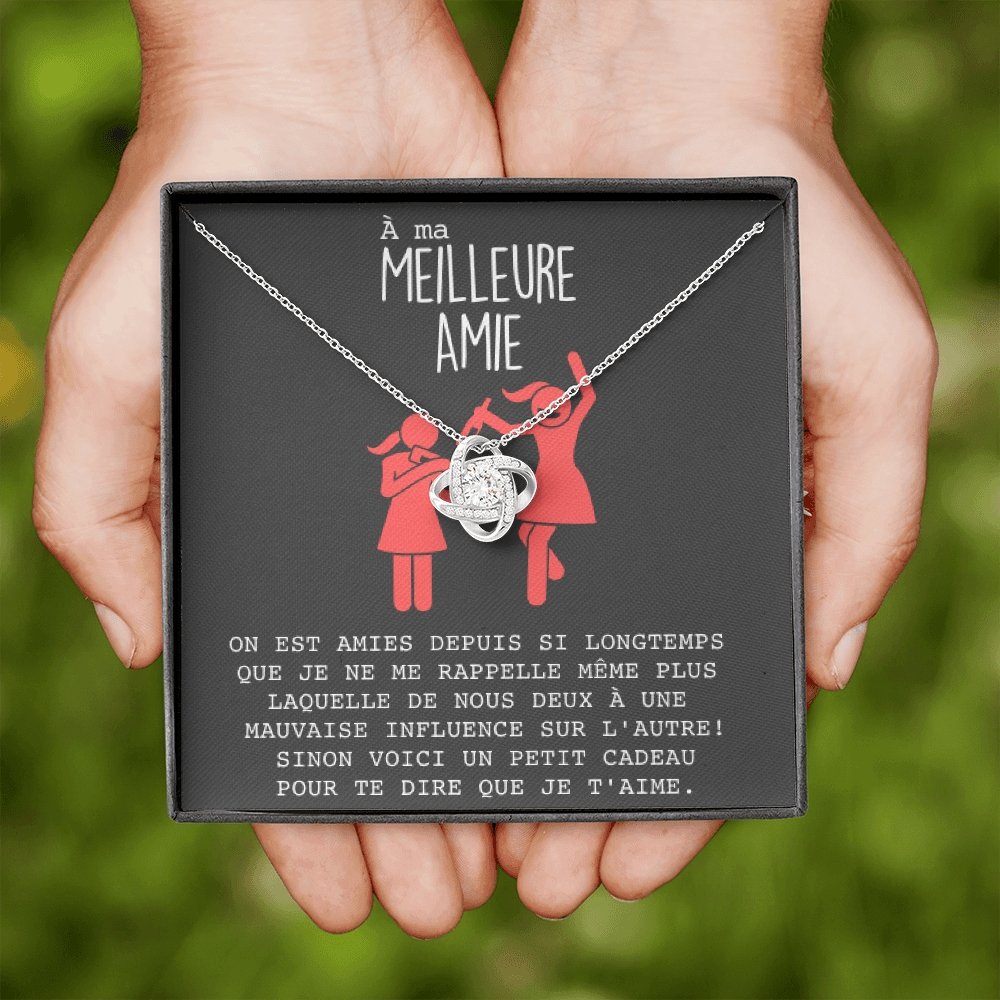 ONELOVE • Collier Meilleures Amies Noeud d'Amour - Lehnaa