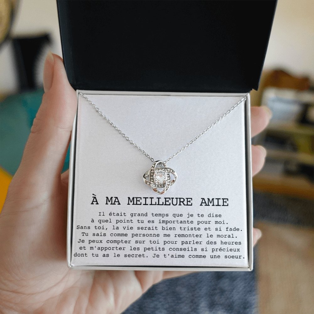 ONELOVE • Collier Meilleures Amies Noeud d'Amour - Lehnaa