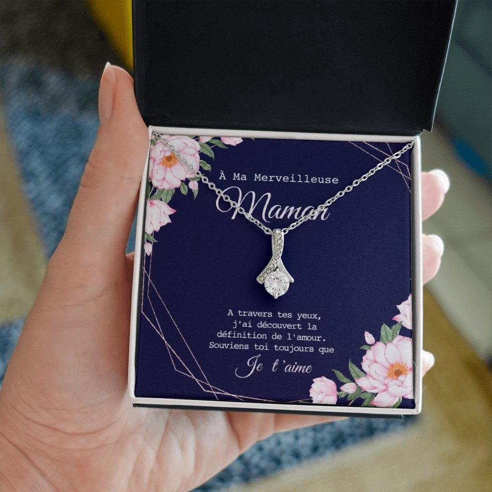 ONEMOM • Collier Déclaration Maman Elixir - Lehnaa