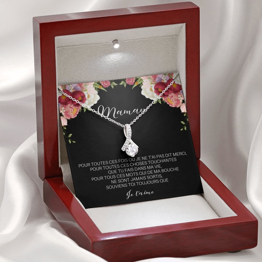 ONEMOM • Collier Déclaration Maman Elixir - Lehnaa