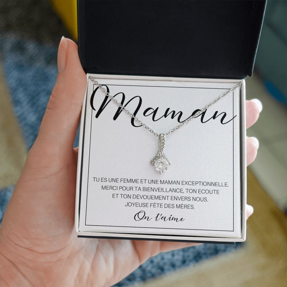 ONEMOM • Collier Déclaration Maman Elixir - Lehnaa