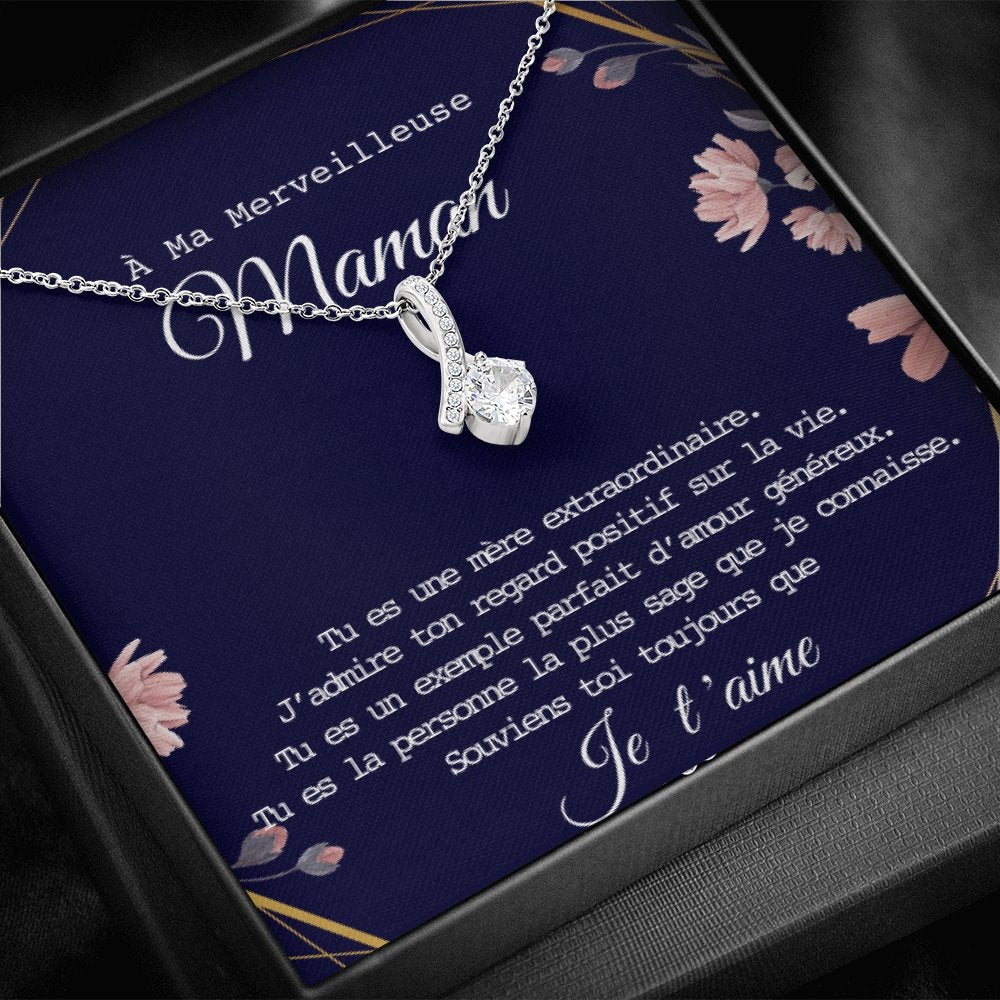 ONEMOM • Collier Déclaration Maman Elixir - Lehnaa