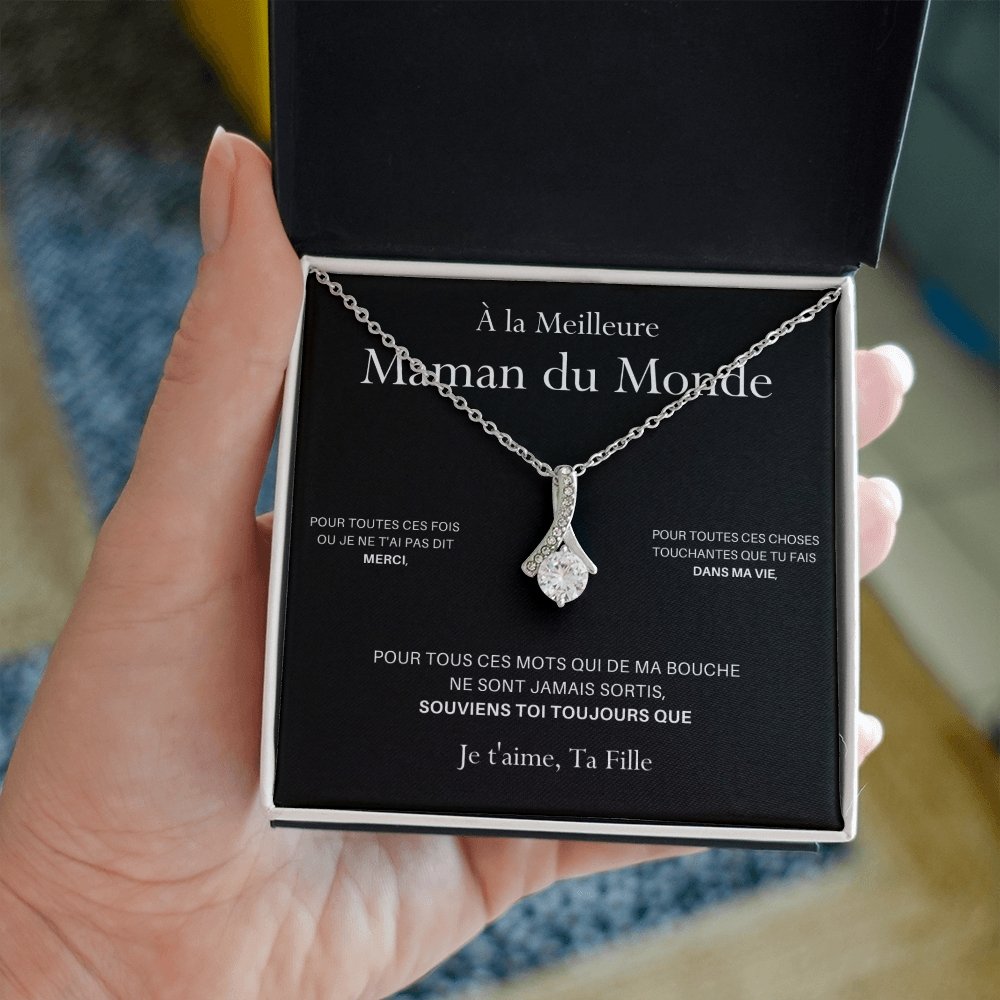 ONEMOM • Collier Déclaration Maman Elixir - Lehnaa