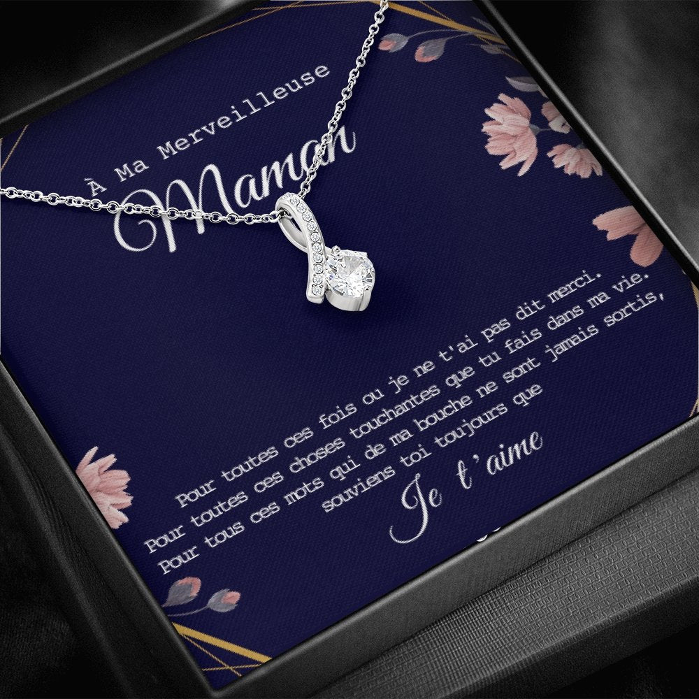 ONEMOM • Collier Déclaration Maman Elixir - Lehnaa