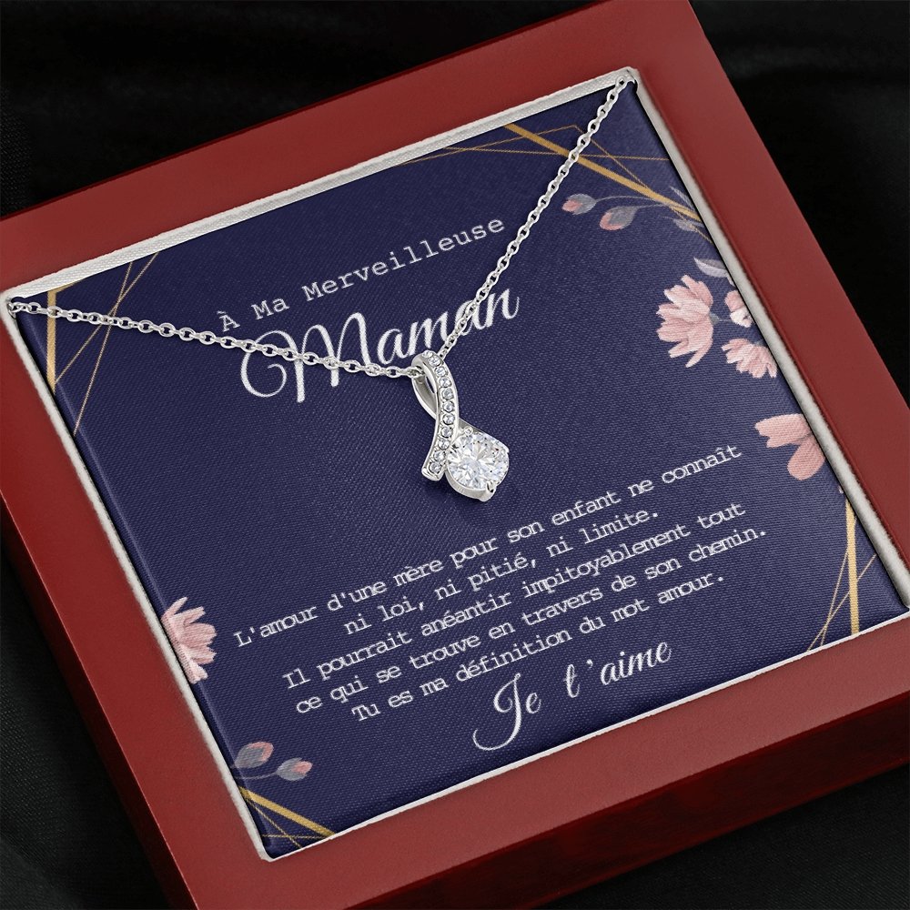 ONEMOM • Collier Déclaration Maman Elixir - Lehnaa