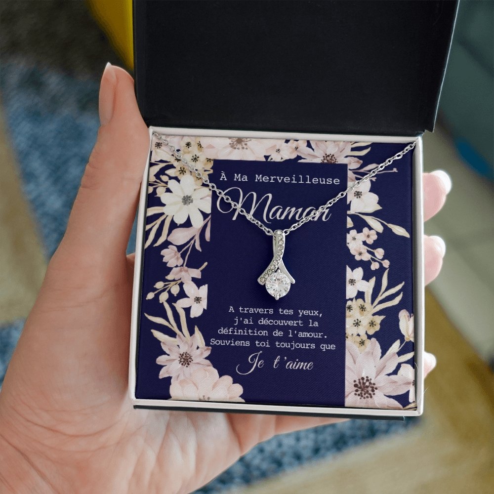 ONEMOM • Collier Déclaration Maman Elixir - Lehnaa