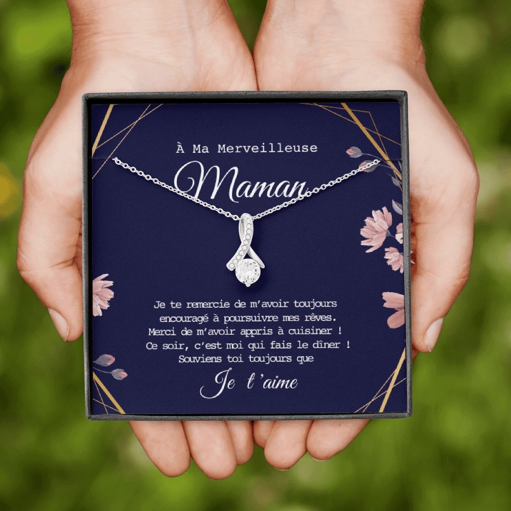 ONEMOM • Collier Déclaration Maman Elixir - Lehnaa