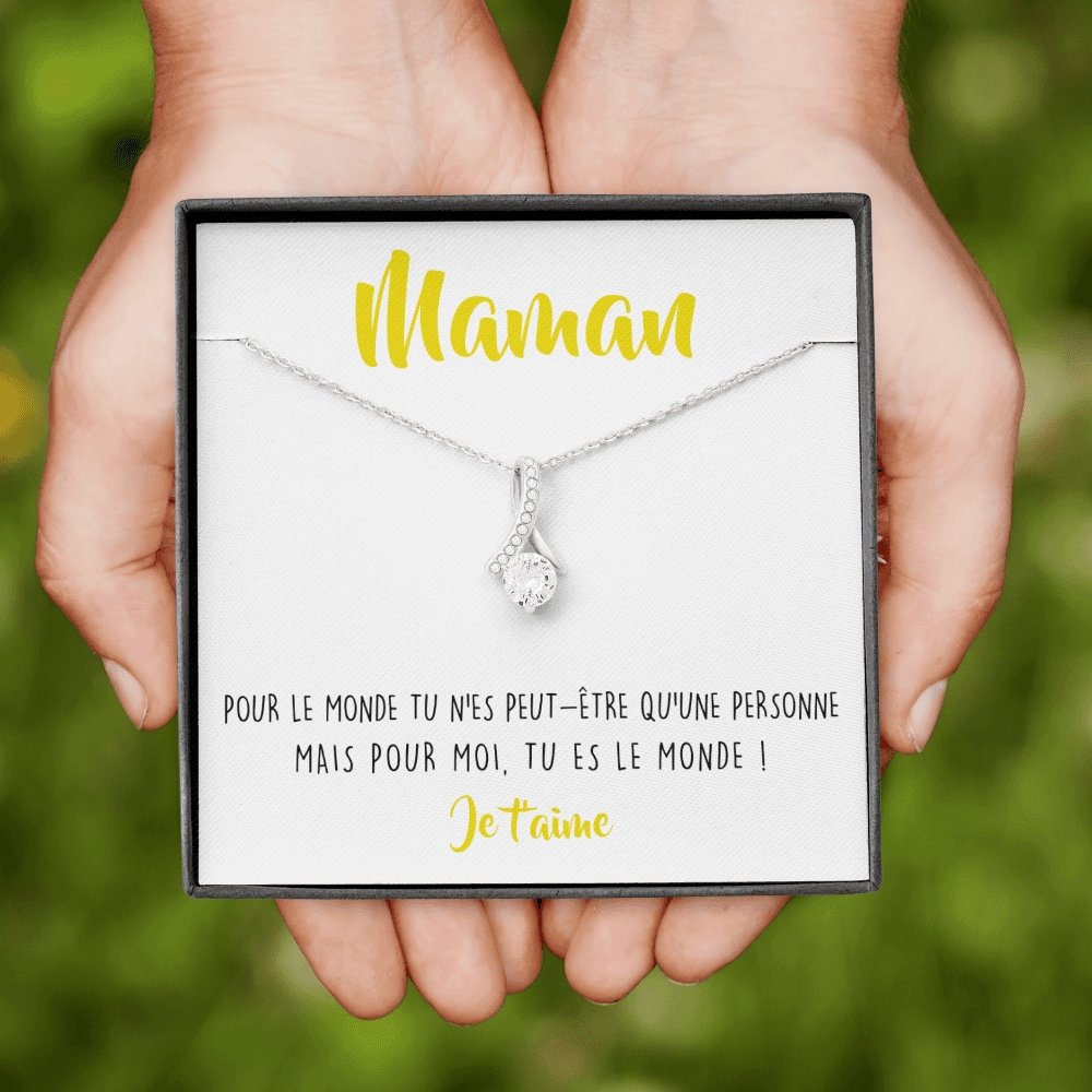 ONEMOM • Collier Déclaration Maman Elixir - Lehnaa