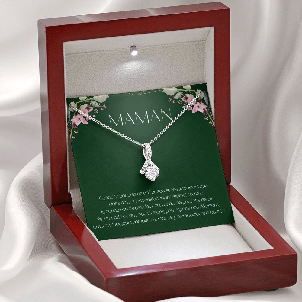 ONEMOM • Collier Déclaration Maman Elixir - Lehnaa