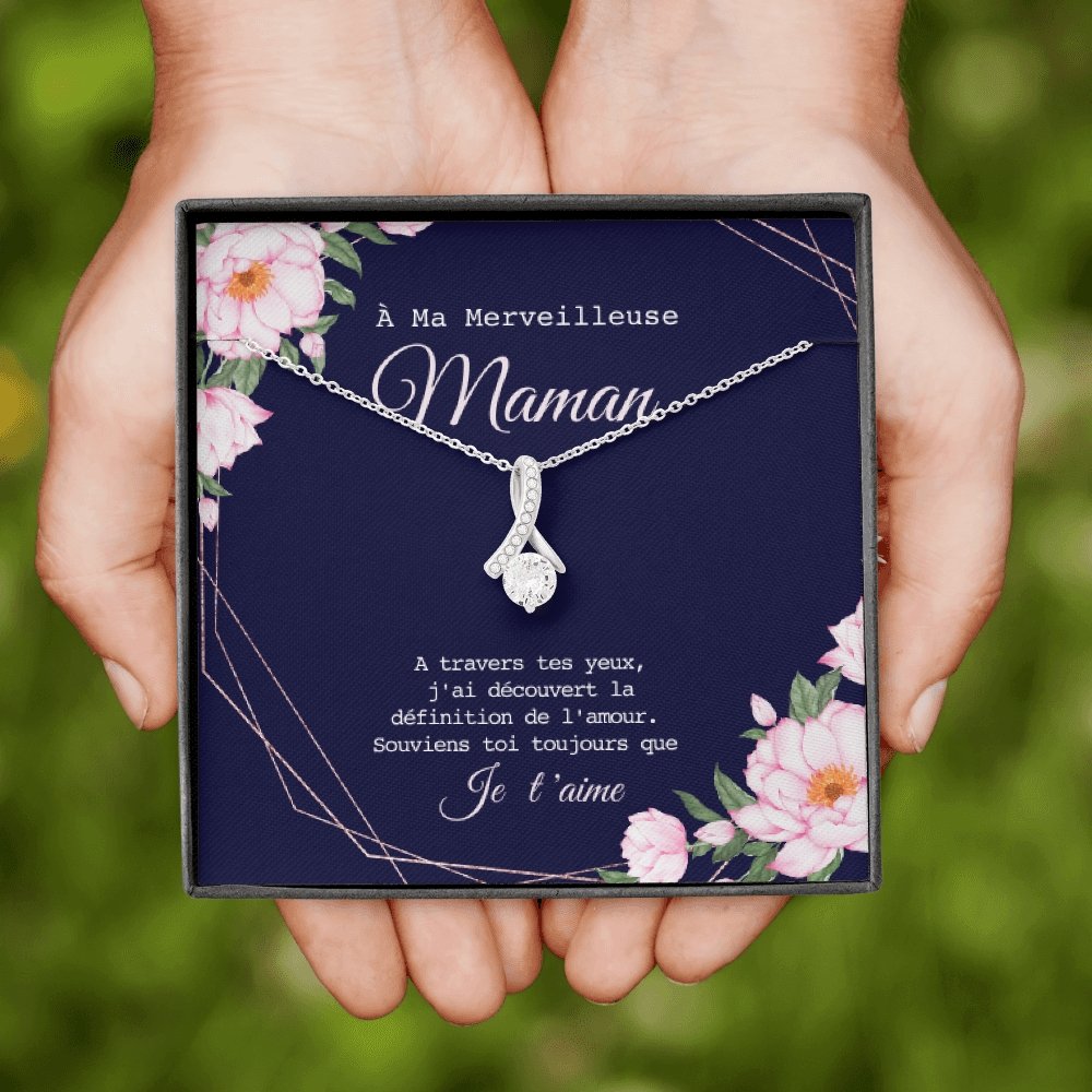 ONEMOM • Collier Déclaration Maman Elixir - Lehnaa
