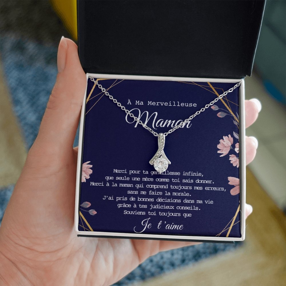ONEMOM • Collier Déclaration Maman Elixir - Lehnaa