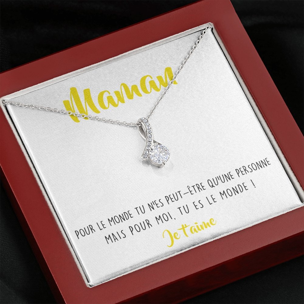 ONEMOM • Collier Déclaration Maman Elixir - Lehnaa