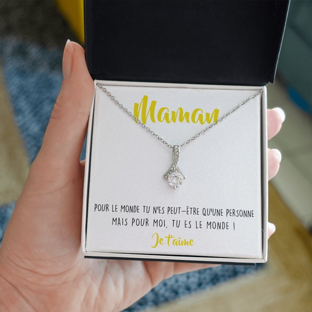 ONEMOM • Collier Déclaration Maman Elixir - Lehnaa