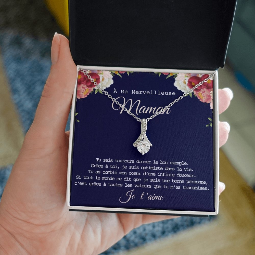 ONEMOM • Collier Déclaration Maman Elixir - Lehnaa