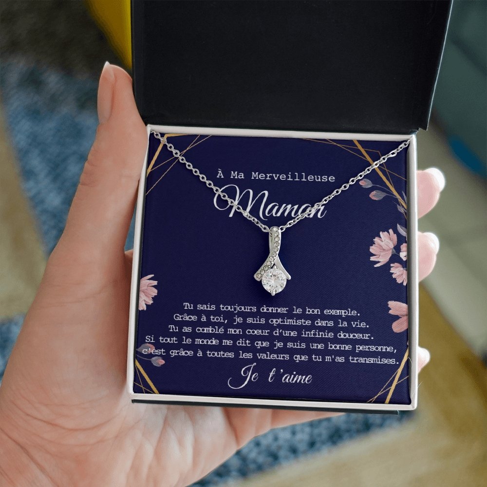 ONEMOM • Collier Déclaration Maman Elixir - Lehnaa