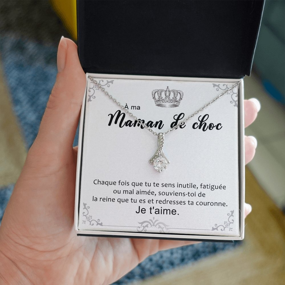 ONEMOM • Collier Déclaration Maman Elixir - Lehnaa