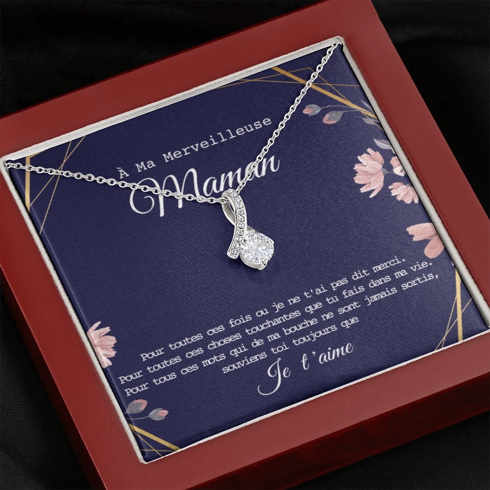 ONEMOM • Collier Déclaration Maman Elixir - Lehnaa