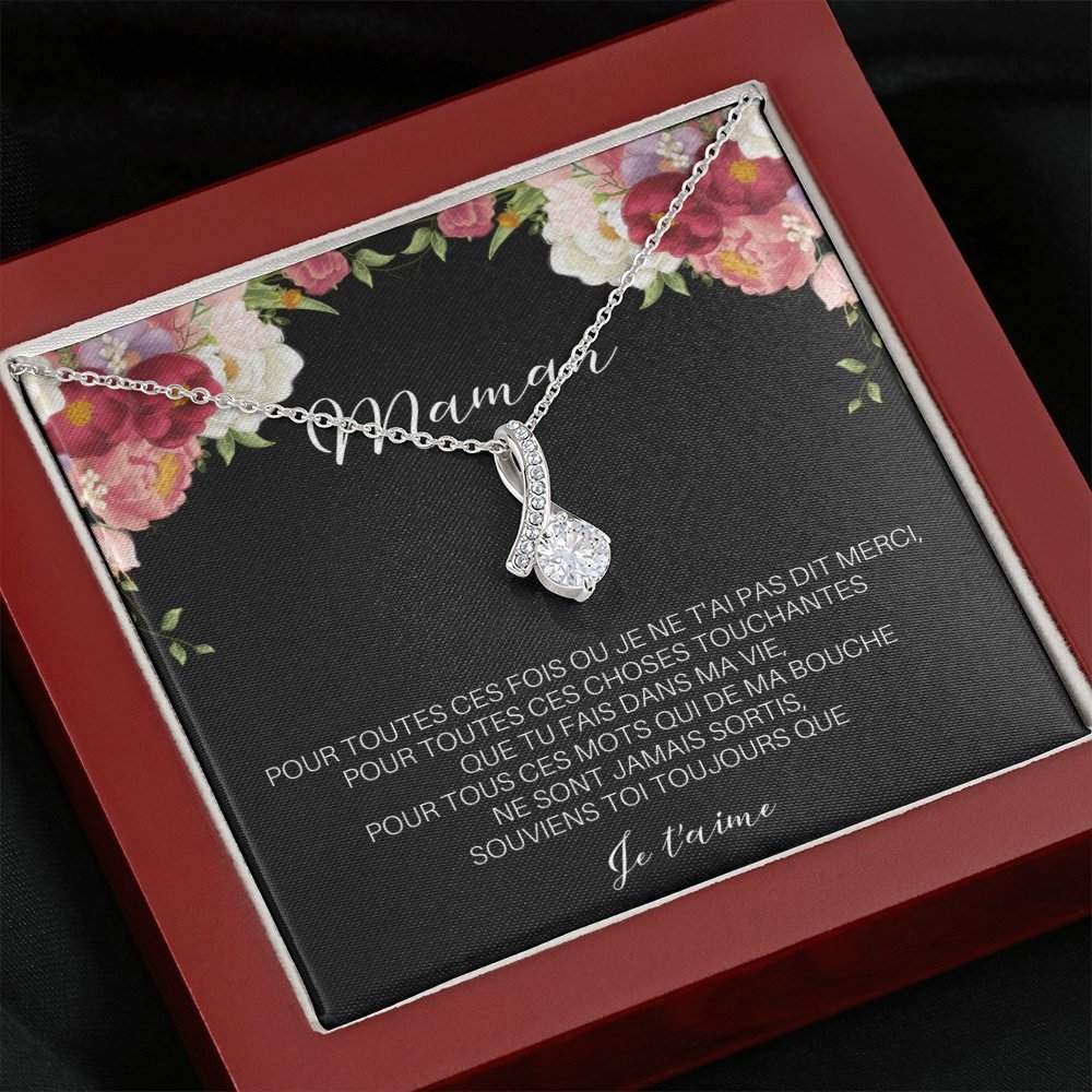 ONEMOM • Collier Déclaration Maman Elixir - Lehnaa