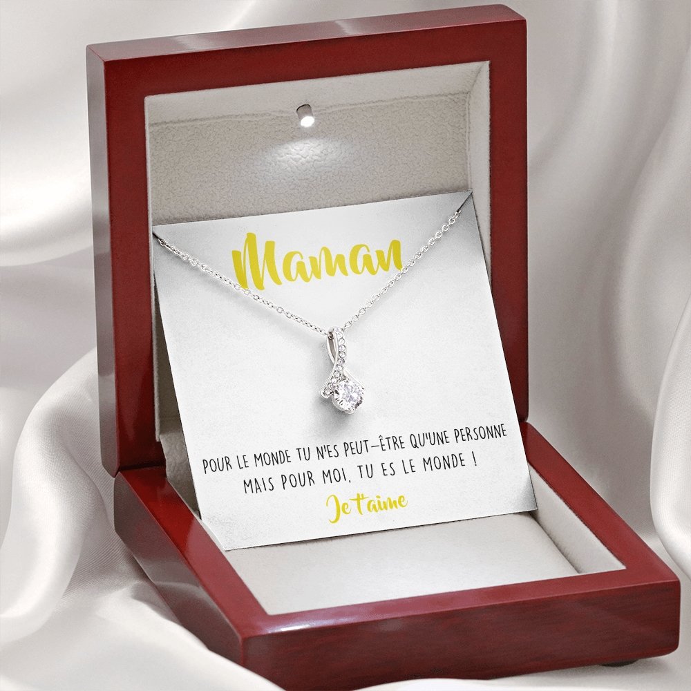 ONEMOM • Collier Déclaration Maman Elixir - Lehnaa