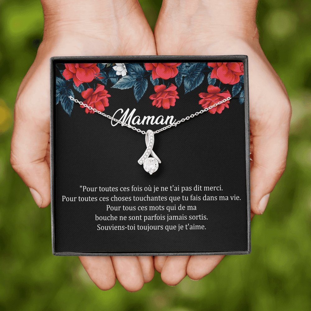 ONEMOM • Collier Maman • Meilleure maman du monde Elixir - Lehnaa