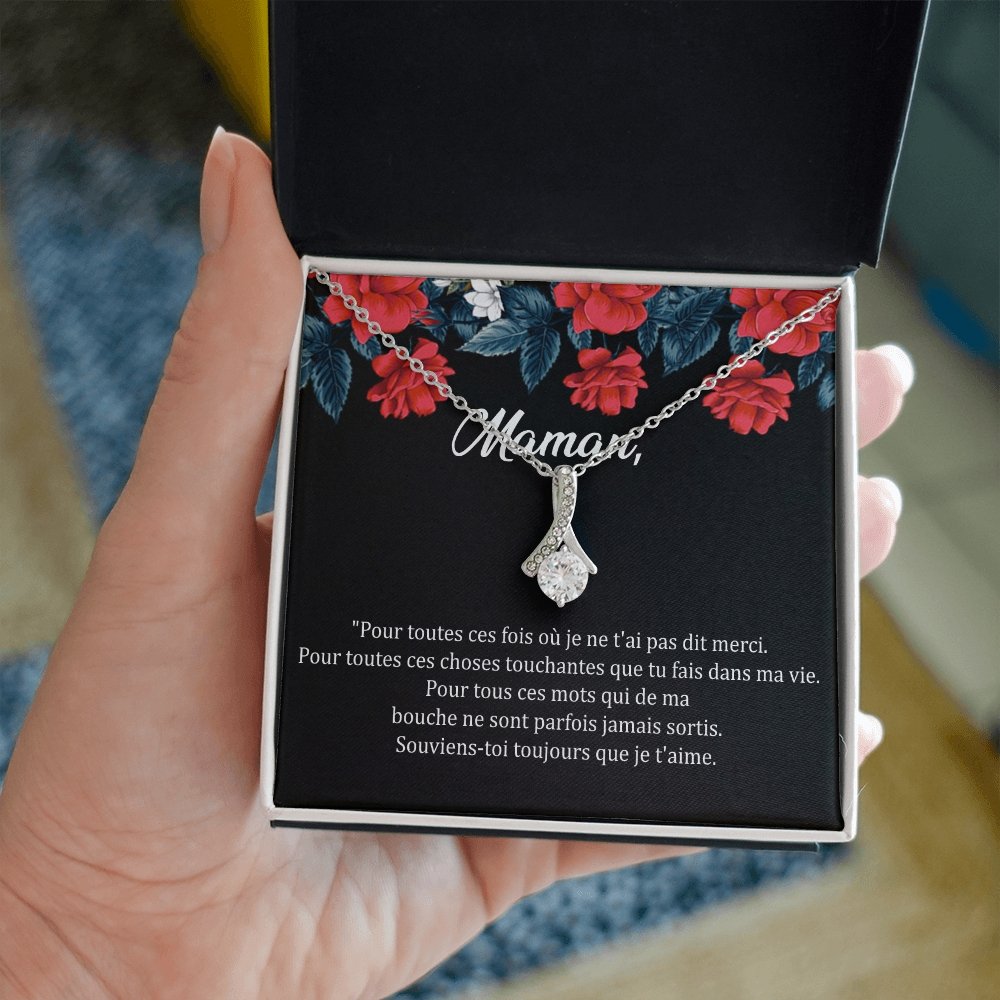 ONEMOM • Collier Maman • Meilleure maman du monde Elixir - Lehnaa