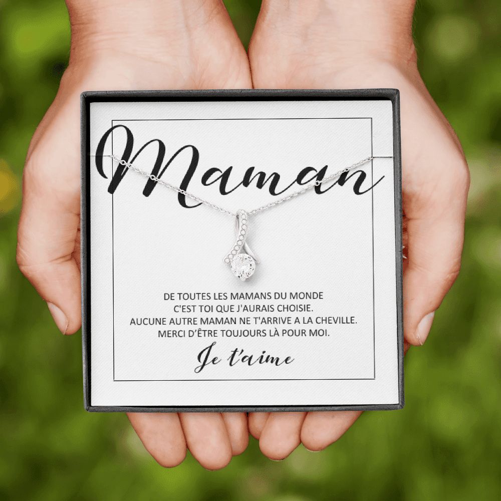 ONEMOM • Collier Déclaration Maman Elixir - Lehnaa