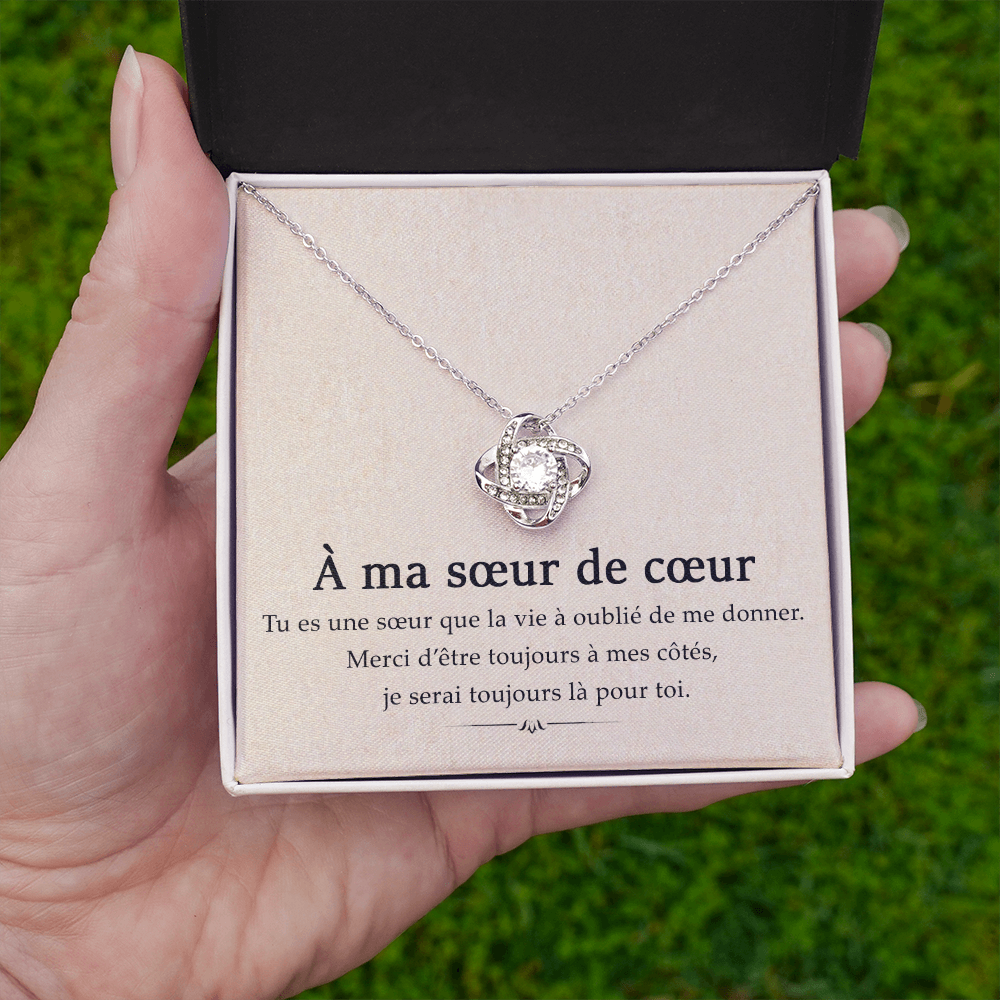 ONELOVE • Collier Meilleures Amies Noeud d'Amour - Lehnaa